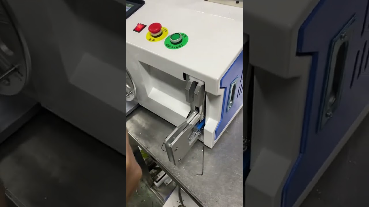 Mesin Penggulung Wayar Automatik Boleh Disesuaikan dengan Fungsi Penyusunan & Pengikatan untuk Kord Kuasa