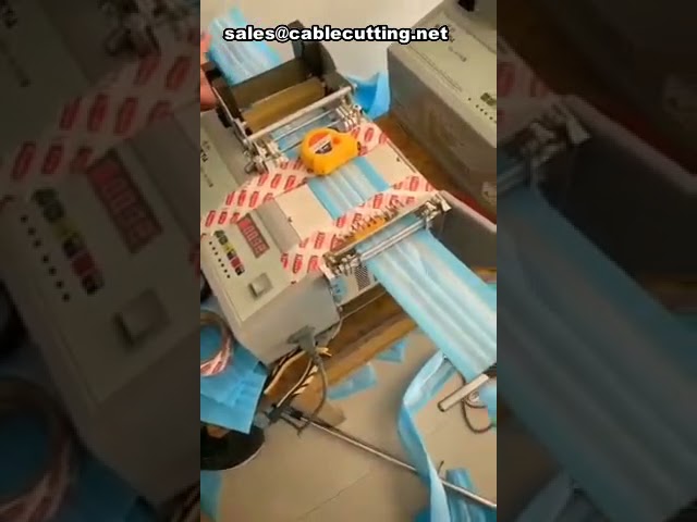 Mesin Pemotong Automatik Tali Zip, Pita Elastik & Telinga Topeng – Produksi Pantas & Tepat