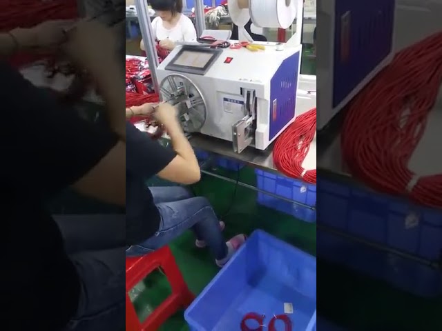 Mesin Pengikat Gegelung WPM 210 2 - Automatik & Efisien untuk Pembungkusan Kabel