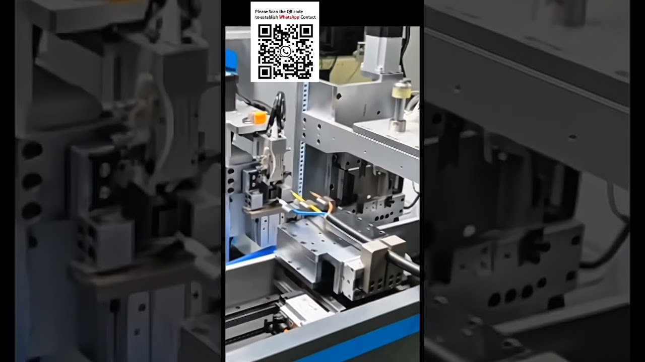 Mesin Automatik Pemproses Kabel Pengecas EV: Potong, Masukkan Sarung, Crimp Terminal Tersuai