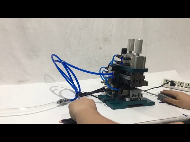 Mesin Buka Wayar Pneumatik Menegak 2 – Efisien & Automatik