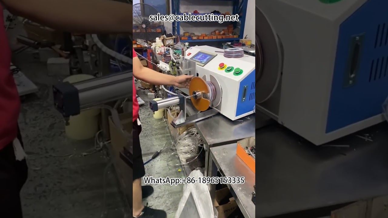 Mesin Automatik Mengira, Menyusun, Memotong & Menggulung Kabel | #MesinPengiraMeter