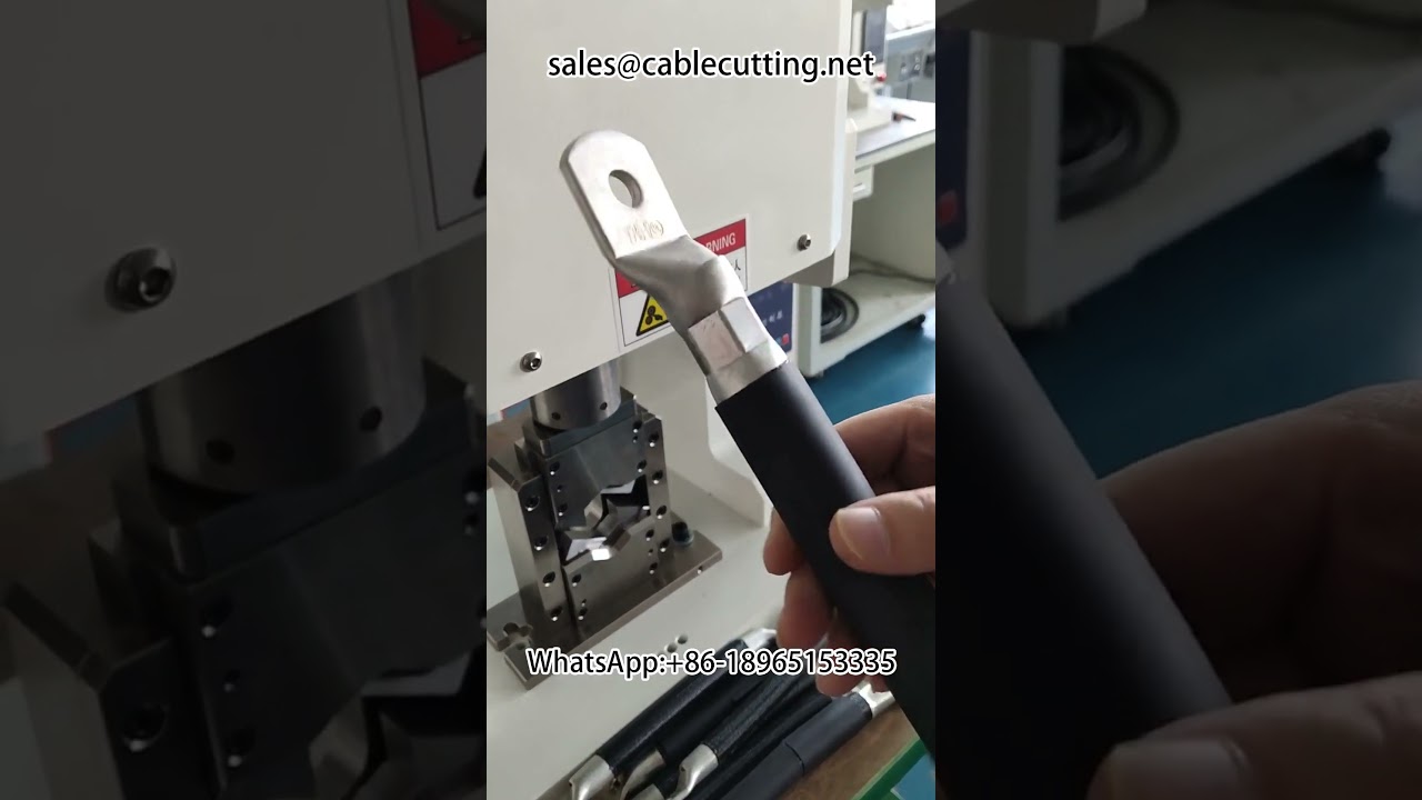 240 square photovoltaic wire photovoltaic power generation harness processing #factory #machine