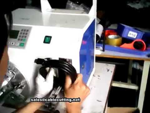 Mesin Penggulung dan Pengikat Kabel HDMI 8 Kaki - Kemas & Cekap