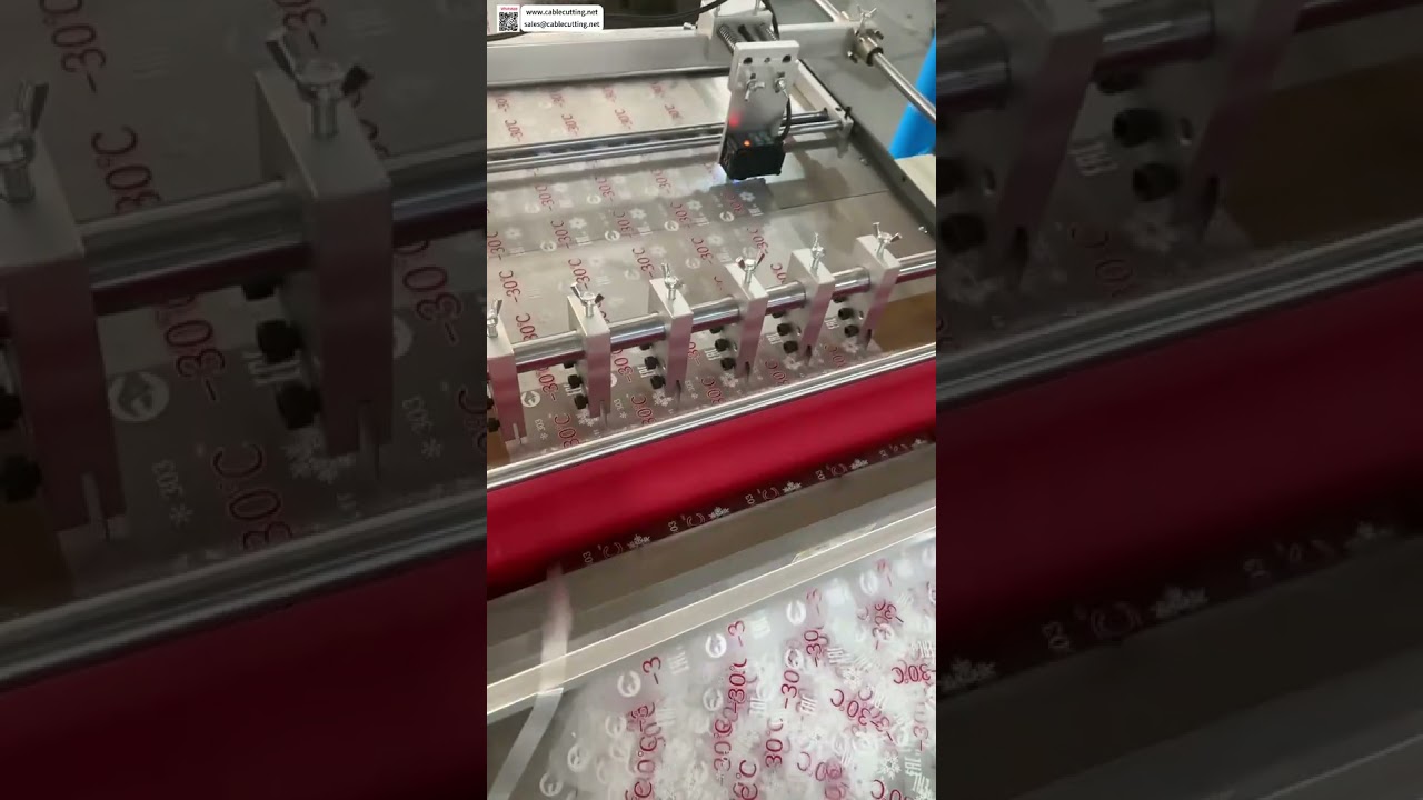Label Slitting Transverse Cutter Photoelectric Tracking High Speed Precision Equipment Setup
