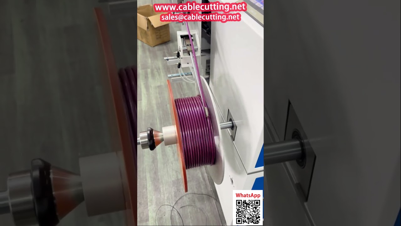 Enrouleuse Automatique Compteuse à Alignement pour Câble Audio