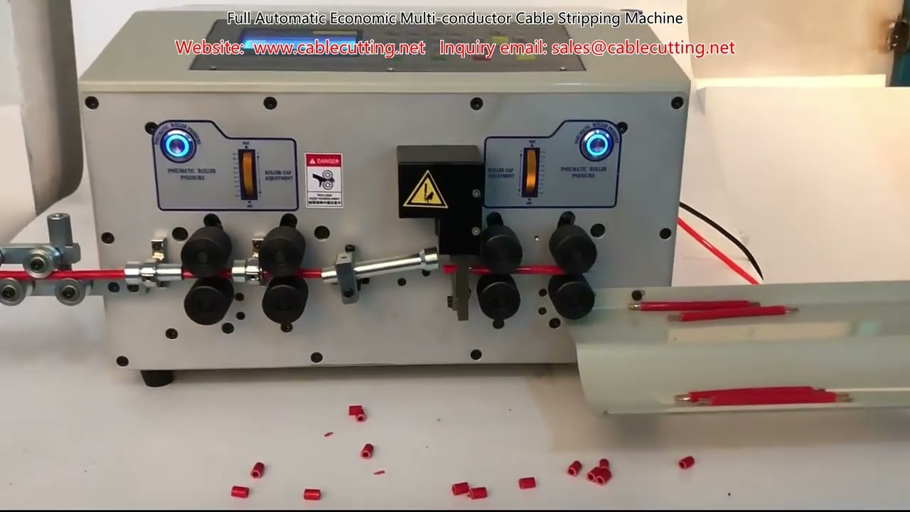 Full Automatic Economic Multi conductor Cable Stripping Machine