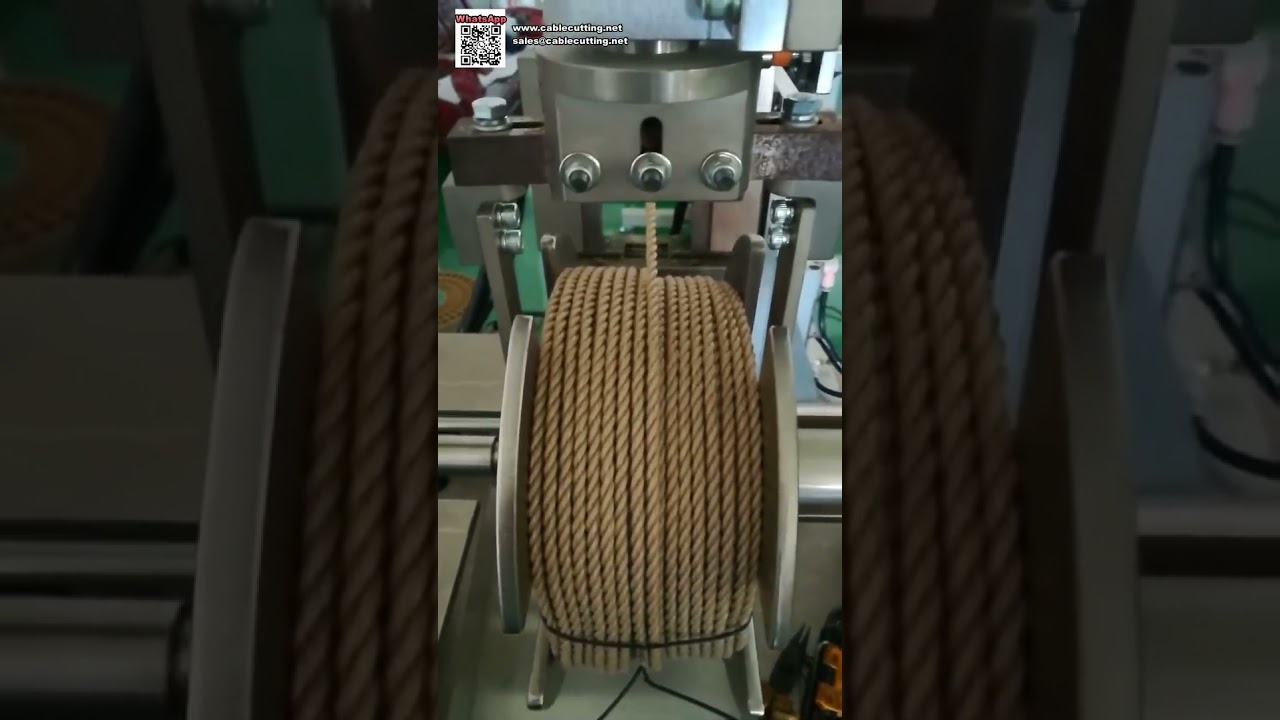 High Performance Automatic Bundling Machine for Rope Packaging Applications