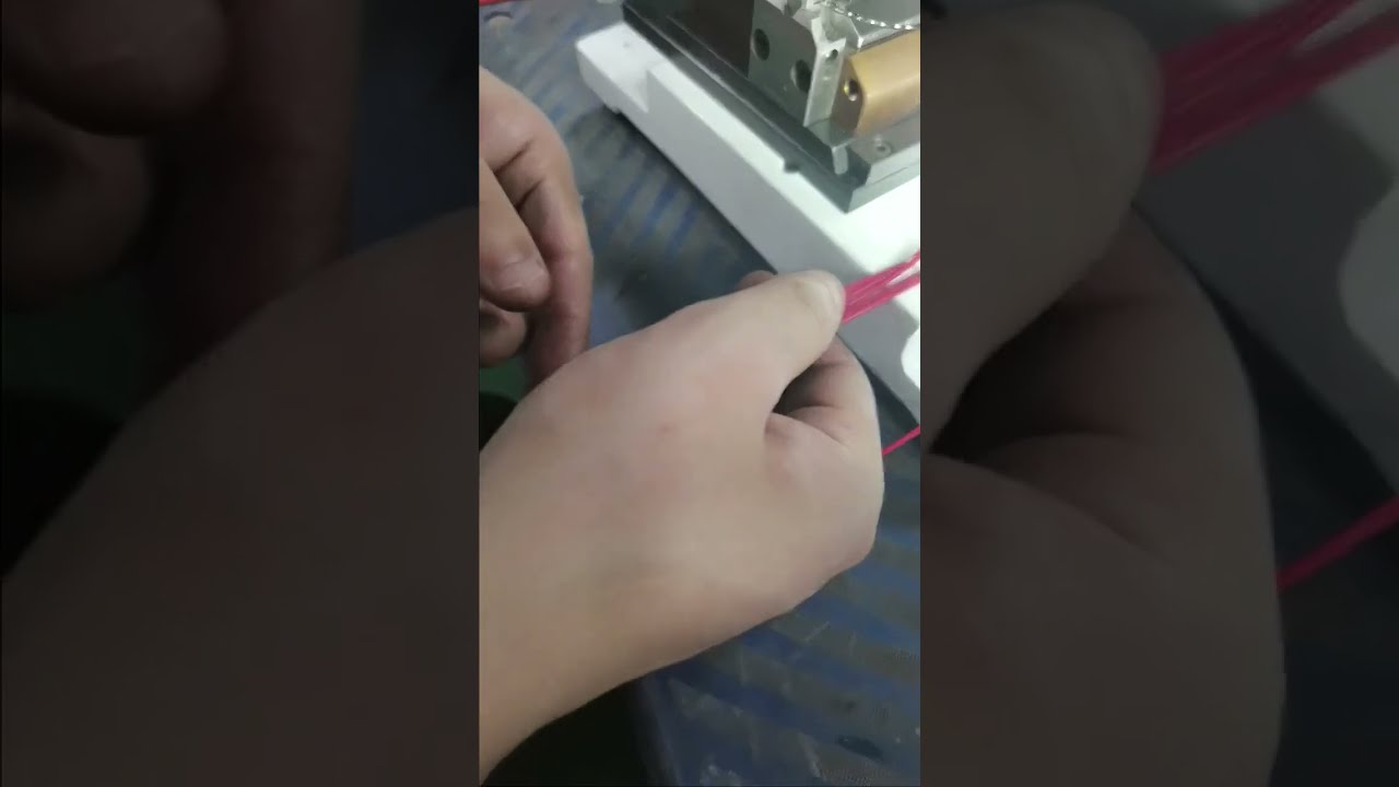 Mesin Terminal 2T + Acuan Mendatar | Peralatan Pemotong Kabel Automatik #mesin #pemotongkabel #kilang