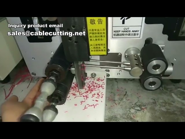 Mesin Pemotong & Penanggal Kabel Automatik - Peralatan Pembuatan Kabel Industri