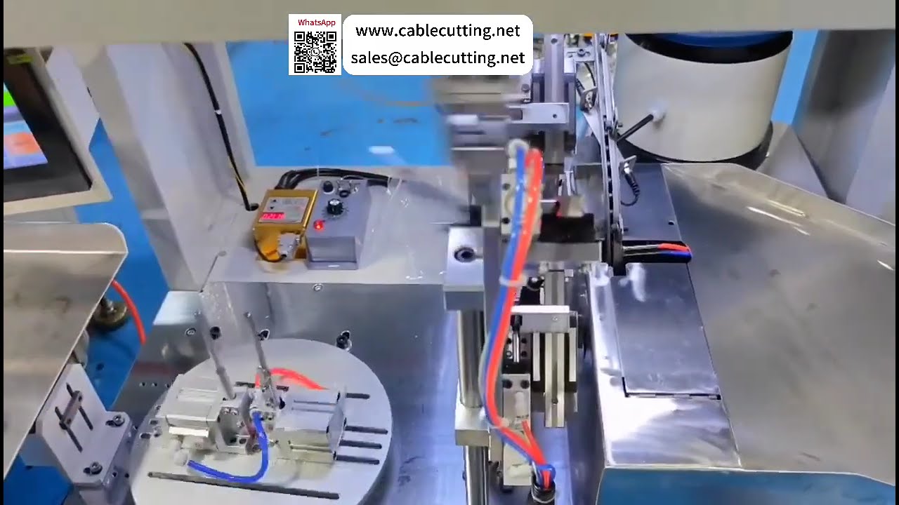 Mesin Pemasukan Gelang Silikon Automatik Alat Pemprosesan Pengikat & Penggulungan Harness Kabel Berkelajuan Tinggi