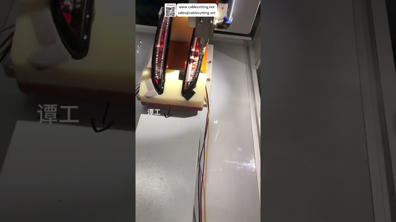 Mesin Dispensing Automatik Lampu Belakang Kereta Sistem Automasi Industri Pemasangan Pintar