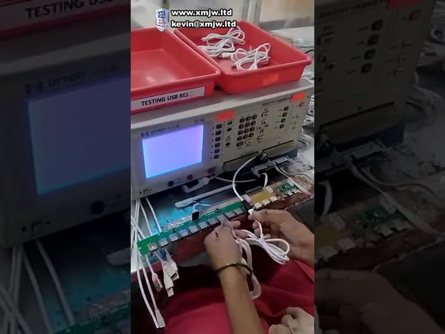Mesin Ujian Kabel USB & Mesin Pembuatan Kabel Data - Automasi Efisien