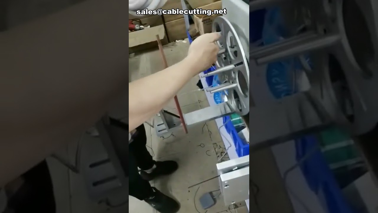 Mesin Penggulung dan Pengikat Kabel Besar - Penggulung Meter Automatik untuk Kecekapan Tinggi