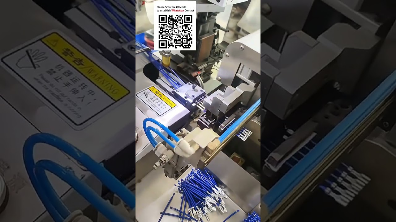 16 Stesen Automasi Pemprosesan 5 Wayar - Crimp Satu Hujung, Strip & Tin Hujung Lain #PeralatanEV