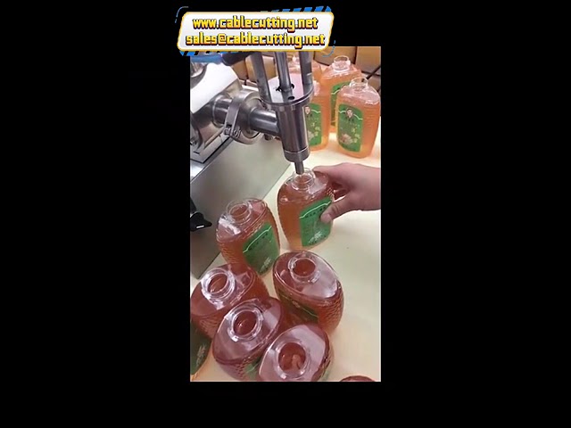 HSmall syrup carbonated beverage soda drink liquid detergent silicone mascara thick paste filling ma